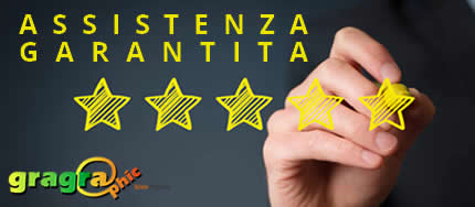 gragraphic web agency offre una assistenza clienti con e continua durante tutto l'anno